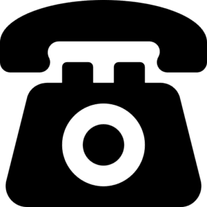 icono de teléfono fijo