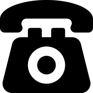 icono de teléfono fijo